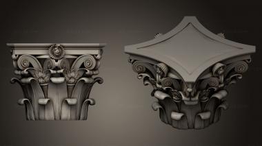 Chapiters CHAPITEAU 12 3d model